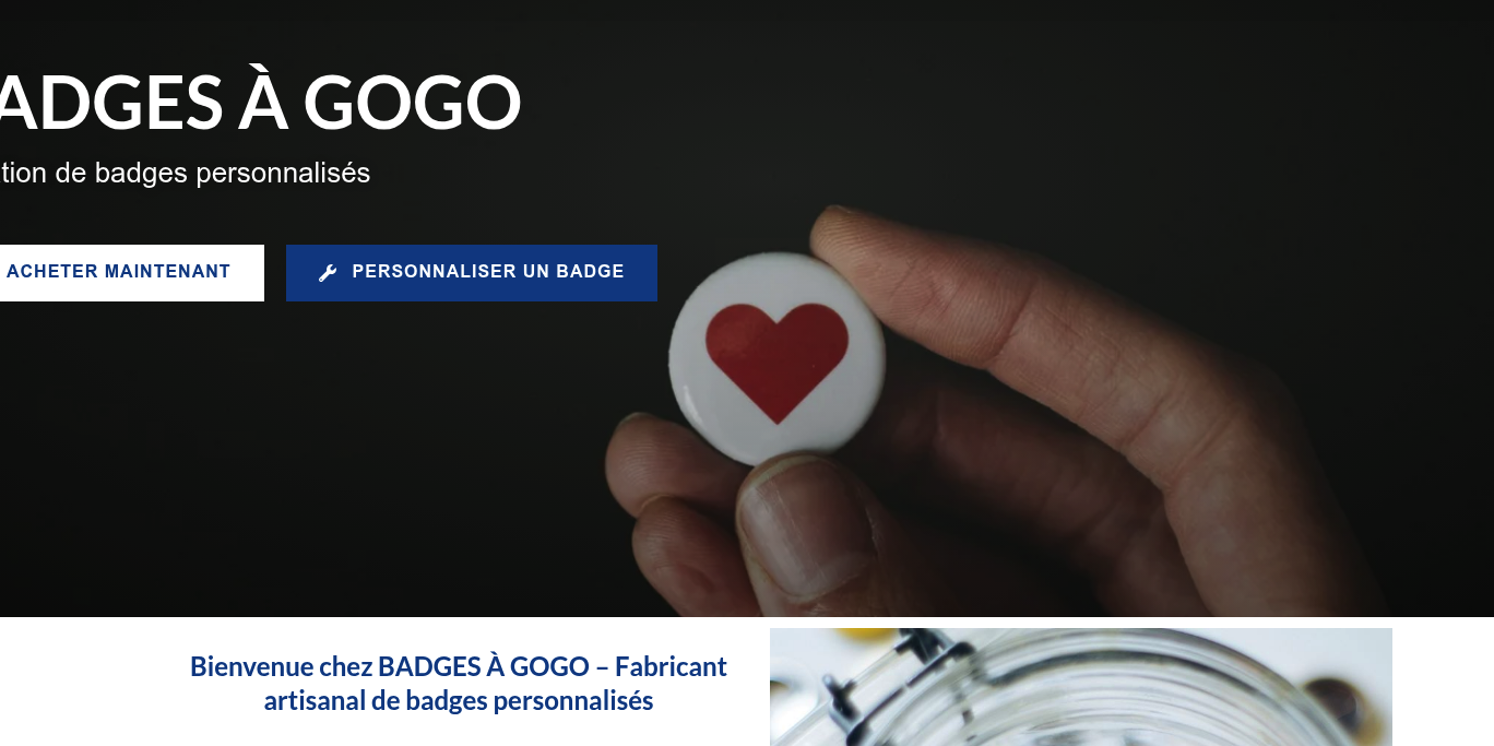 Aperçu Badges à Gogo