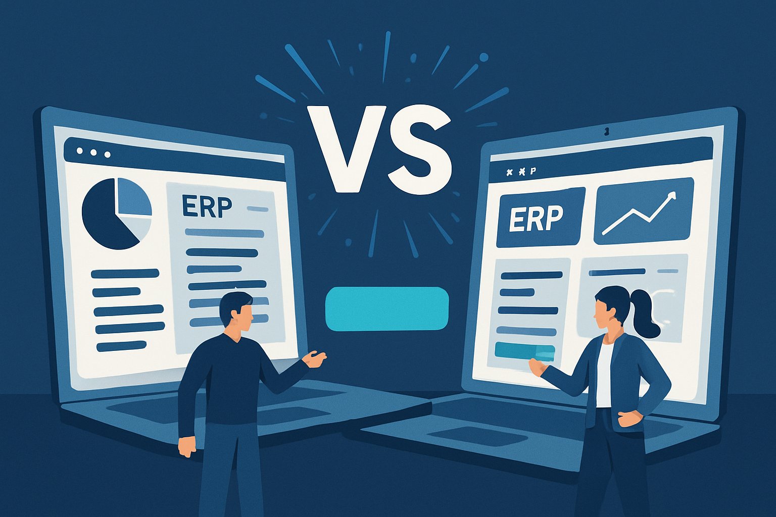 BusinessCore ou TradePulse : le match pour choisir son ERP