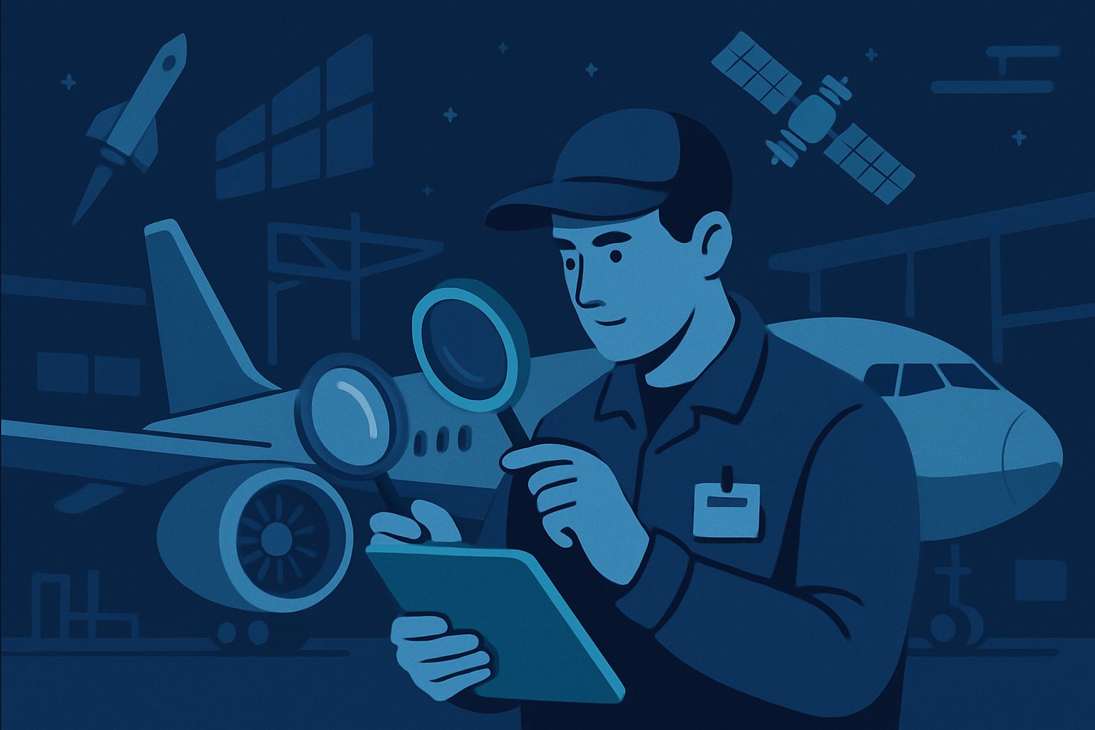 Les 6 savoir-faire d'un inspecteur qualité aéronautique et spatiale