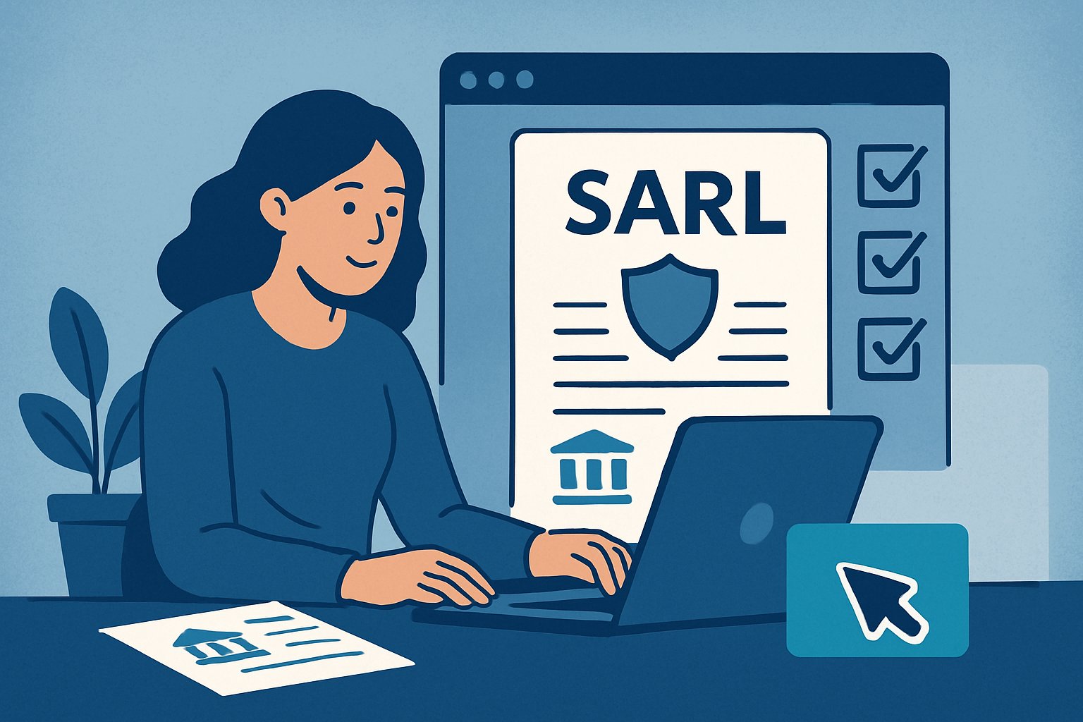 Créer une SARL en ligne : étapes et formalités