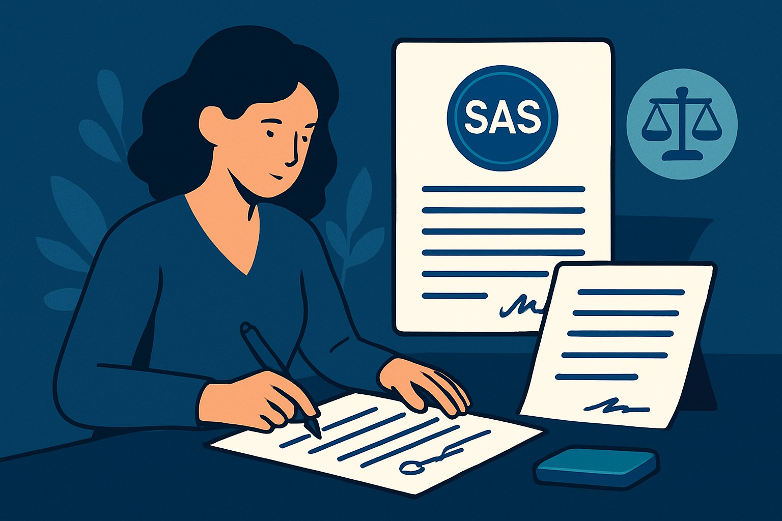 Statuts d'une SAS : que doivent-ils contenir et comment les rédiger ?