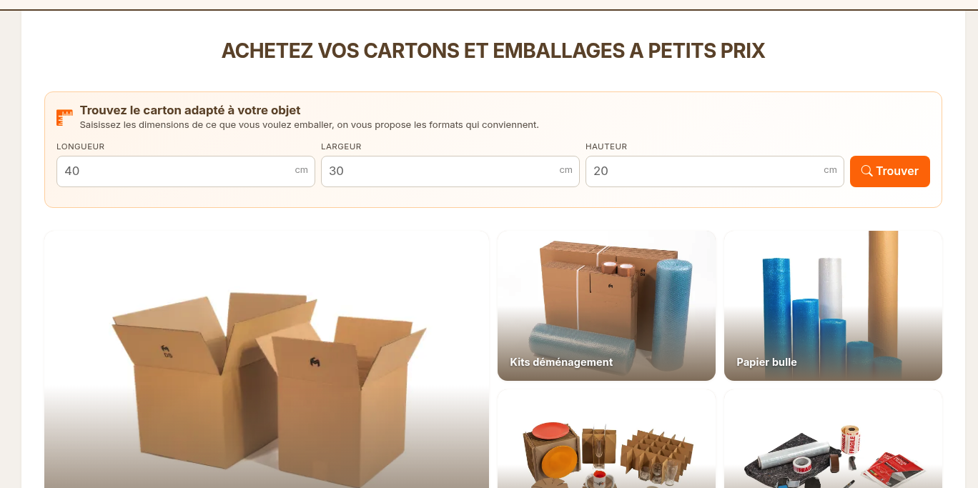 Aperçu Carton Market