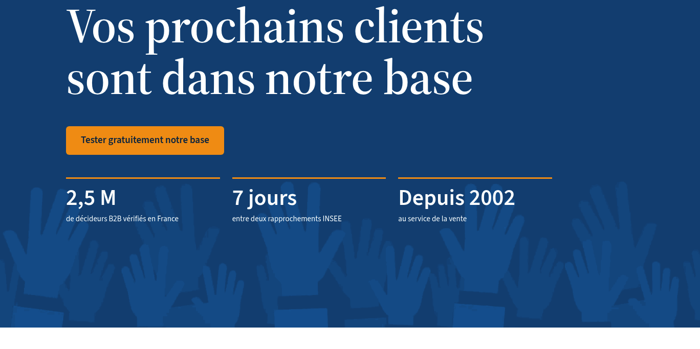 Aperçu DataProspects