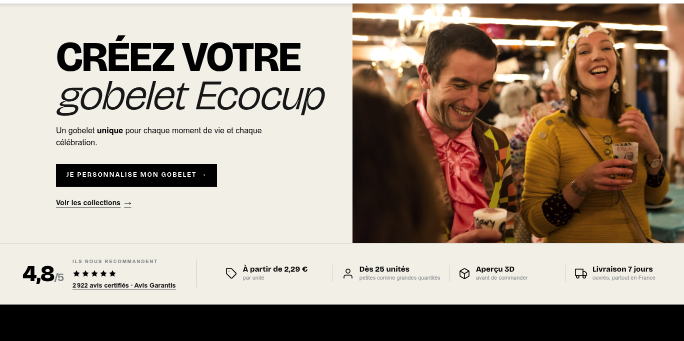 Aperçu Ecocup