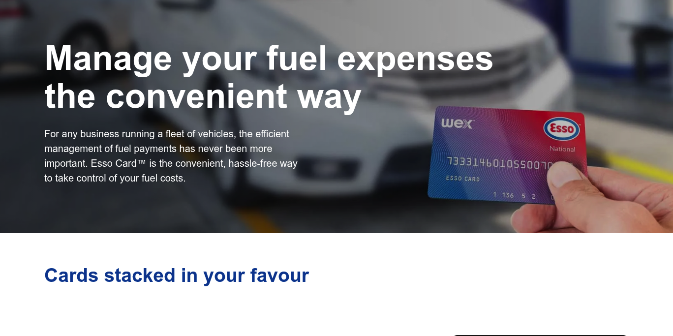 Aperçu Esso Card