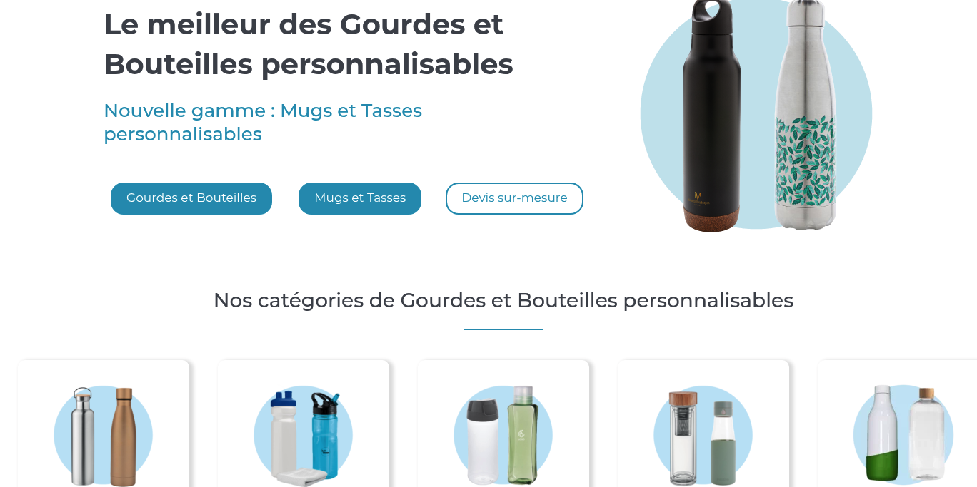 Aperçu Gourde Personnalisable