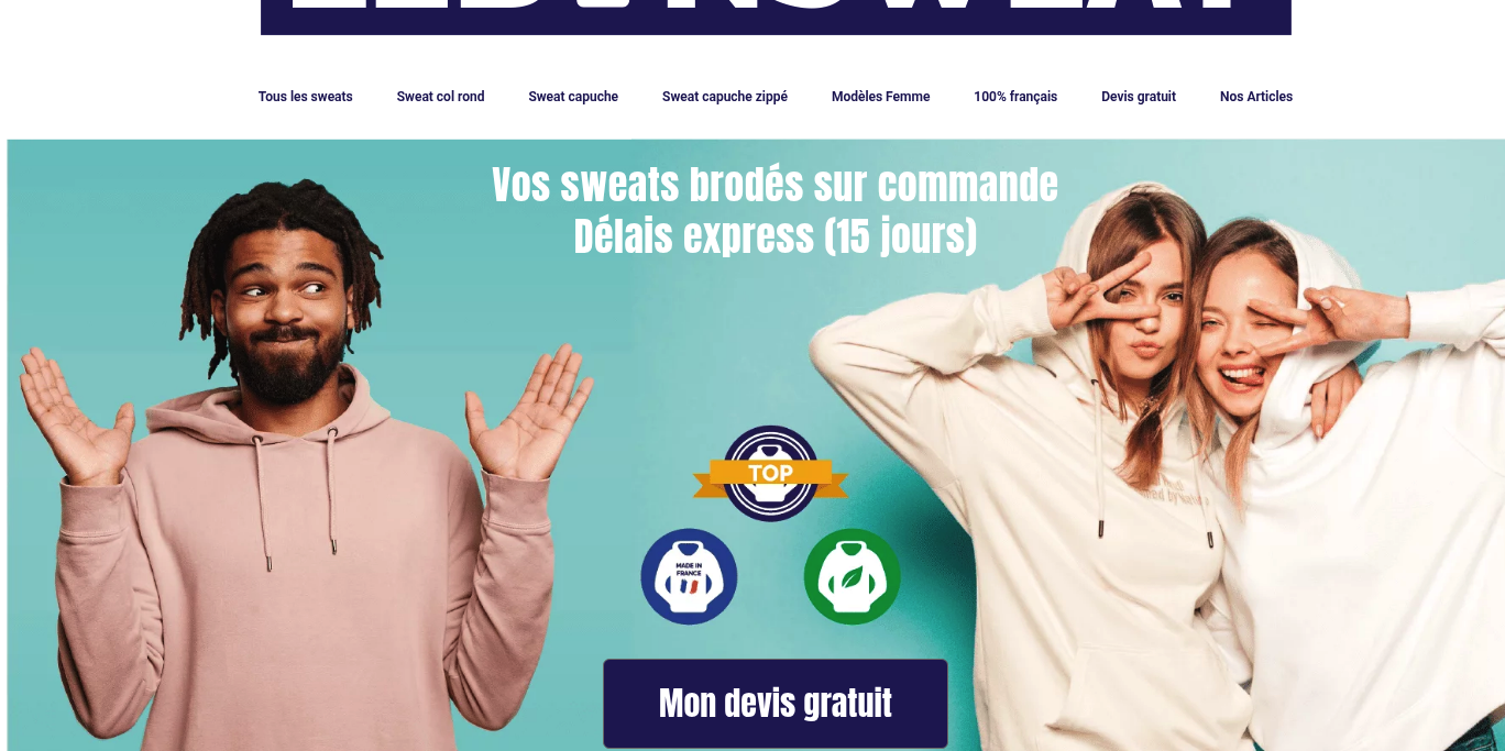 Aperçu Le Bon Sweat