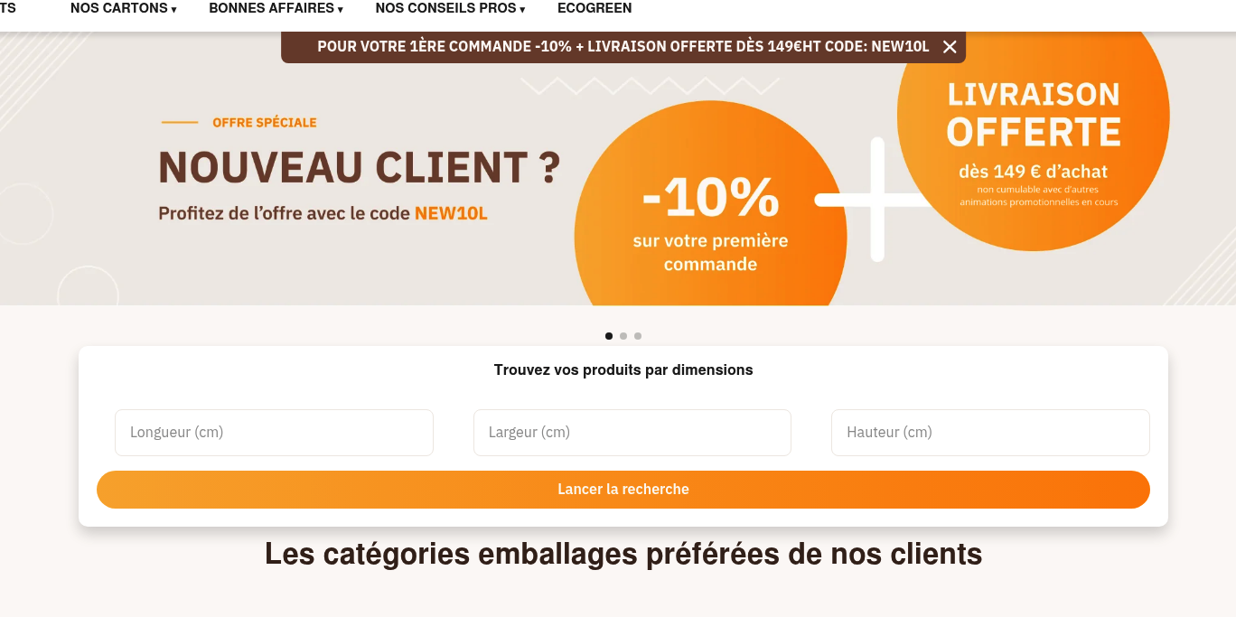 Aperçu Packdiscount
